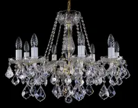 Cut glass crystal chandelier L16048CLN