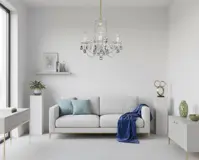 Cut glass crystal chandelier L16050CLN