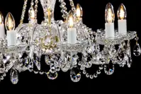 Cut glass crystal chandelier L16056CLN