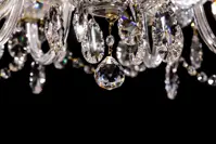 Cut glass crystal chandelier L16056CLN