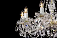 Cut glass crystal chandelier L16056CLN
