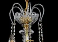 Cut glass crystal chandelier LLCH6 OLA