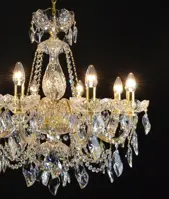   Cut Glass Crystal Chandelier  LW146082100G - detail 