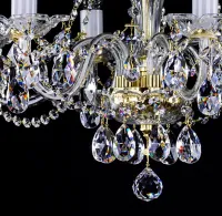 Cut glass crystal chandelier L032CE - detail 