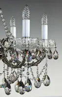 Brass cut crystal chandelier L307CENi 8006