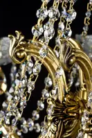 Chandelier cast brass L308CLN