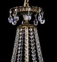 Chandelier cast brass L311CLN