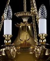 Chandelier brass L384