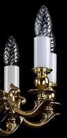 Chandelier brass L384