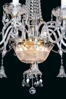 Cut glass crystal chandelier EL7448+302