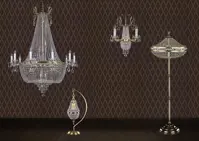 Large crystal chandeliers L189CLN