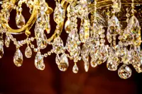 Brass chandelier luxury L367CLN