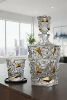 Carafe glass BG15107-01-gold