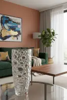 High glass vase BG92070