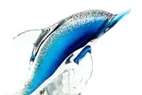 Glass figurine - dolphin JA/DEV/MO/ZL