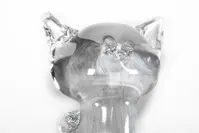 Glass figurine - cat JA/KOS/SE