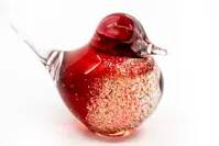 Glass figurine - two birds  JA/PT2M/01