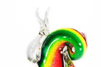 Glass figurine - snail JA/SNM/CEZE