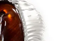 Glass figurine - horse  JA/KUHV/HN