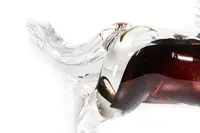 Glass figurine - horse  JA/KUBV/HN