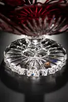 Bowl of cut crystal red SEB63040330M