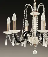 Glass chandelier EL210603Mat