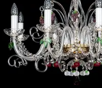 Crystal chandelier EL416812