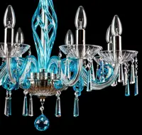 Chandelier crystal blue EL41883033