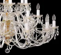 Cut glass crystal chandelier  EL6312495  - detail 