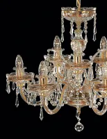 Cut glass crystal chandelier EL650903