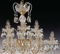 Chandelier with metal arms EL900901