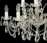 Chandelier with metal arms EL915902