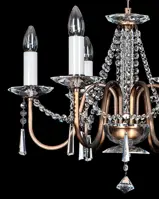 Chandelier with metal arms EL917603PT