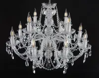 Chandelier crystal   EL1378+402PB - silver 