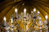 Crystal chandelier EL2268+404AC