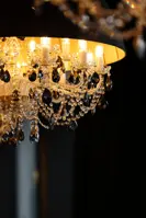 Crystal chandelier EL2268+404AC