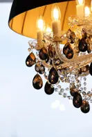 Crystal chandelier EL2268+404AC