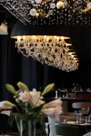 Crystal chandelier EL2268+404AC