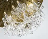 Crystal chandelier EL2268+404AC