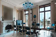 Chandelier with shades EL4188303-3Sfish