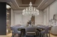 Crystal chandelier luxury EL67820+1003T