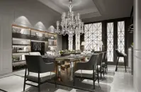 Crystal chandelier luxury EL6786+602AB3T