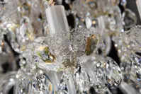 Cut glass crystal chandelier EL68612+601LI