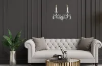 Crystal wall lamp EN678203
