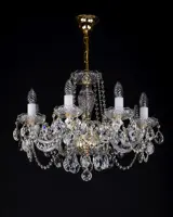 Cut glass crystal chandelier L16053CLN