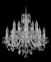 Traditional Crystal Chandeliers ALS0912021  - silver 