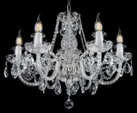 Traditional Crystal Chandeliers EL100602PB  - silver 