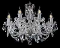 Traditional Crystal Chandeliers EL100802PB  - silver 