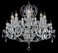 Traditional Crystal Chandeliers EL1201002PB - silver 