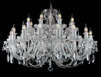 Traditional Crystal Chandeliers EL1022402PB   - silver 